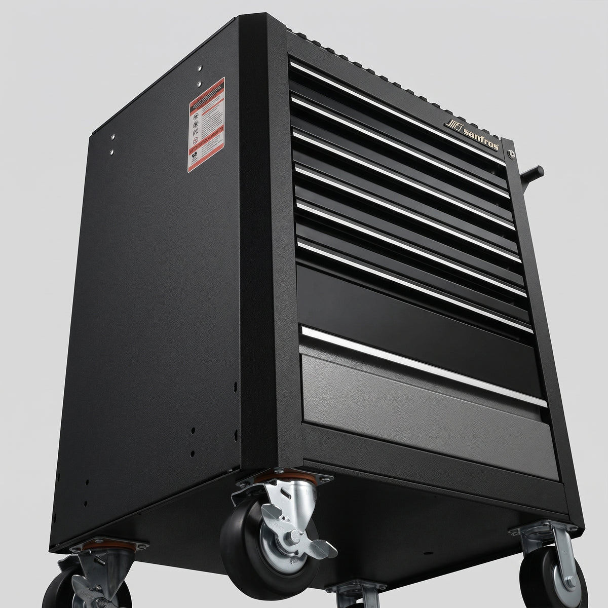 G9752｜斜角七抽工具車